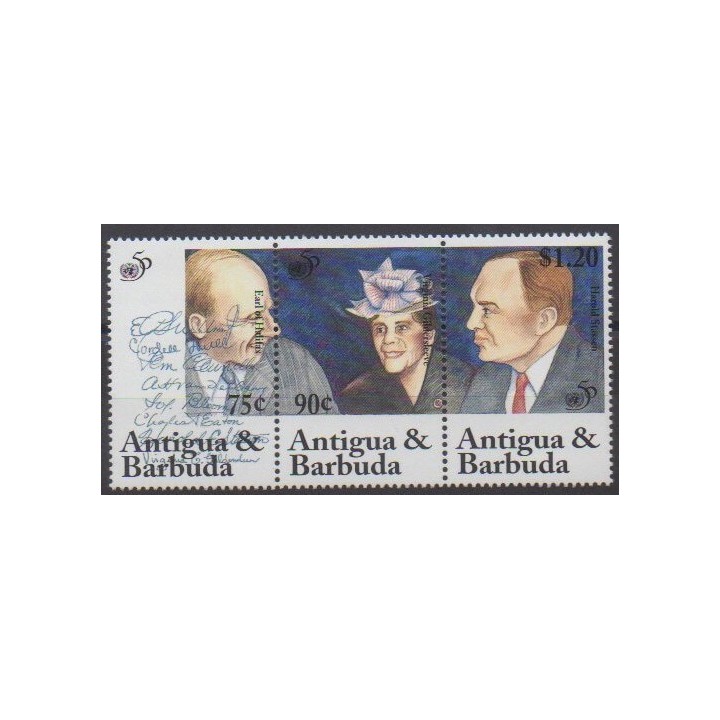 Acheter cette série de timbres d'Antigua et Barbuda de l'année 1995 (No 1856/1858).