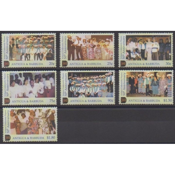 Acheter cette série de timbres d'Antigua et Barbuda de l'année 2002 (No 3192/3198).