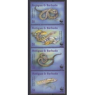 Acheter cette série de timbres d'Antigua et Barbuda de l'année 2002 (No 3283/3286).