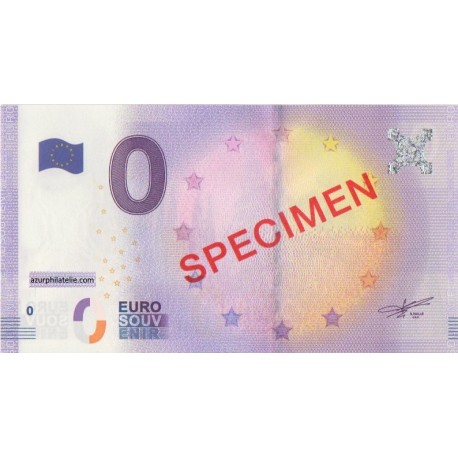 Billet souvenir - Specimen - 2016