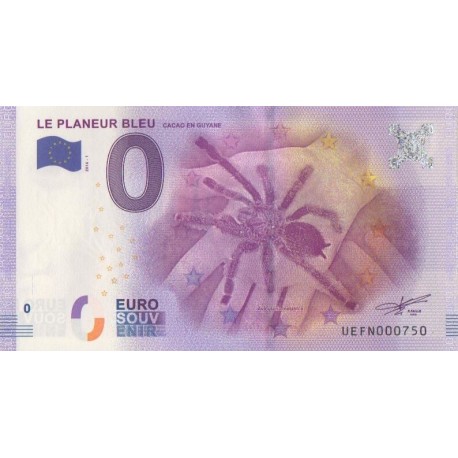 Euro banknote memory - 97 - Le planeur bleu - Cacao - 2016-1 - Nb 750