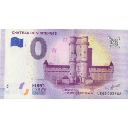 Euro banknote memory - 94 - Château de Vincennes - 2018-1 - Nb 3388