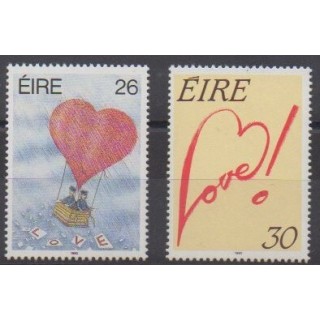 Acheter cette série de timbres d'Irlande de l'année 1990 (No 703/704).