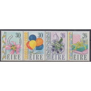Buy this set of stamps of Ireland of the year 1990 (Nb 711/714).