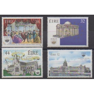 Acheter cette série de timbres d'Irlande de l'année 1991 (No 758/761).