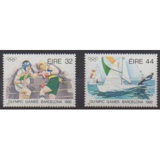 Acheter cette série de timbres d'Irlande de l'année 1992 (No 785/786).