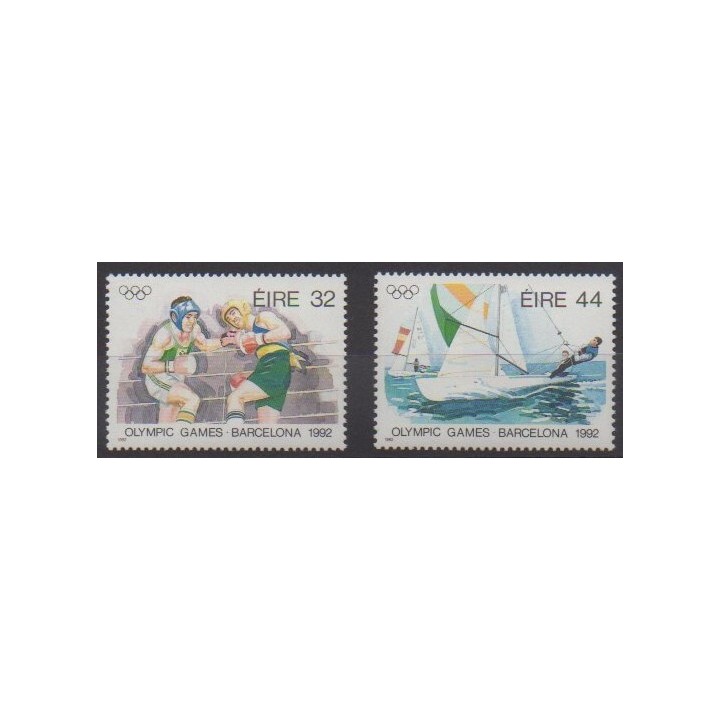 Acheter cette série de timbres d'Irlande de l'année 1992 (No 785/786).