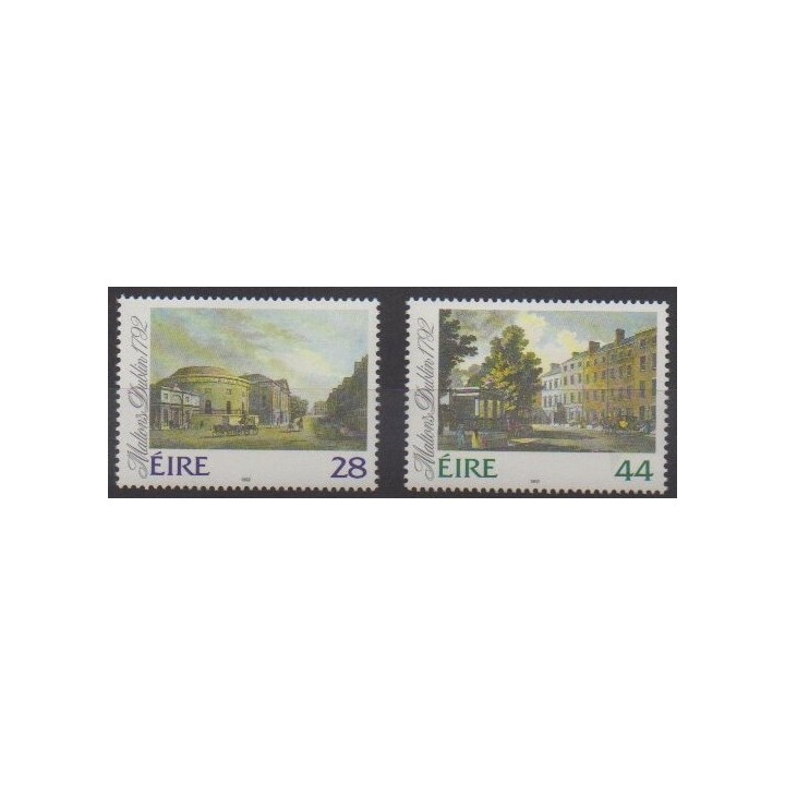 Acheter cette série de timbres d'Irlande de l'année 1992 (No 807/808).