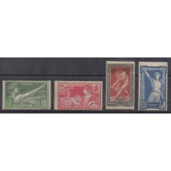 France - Poste - 1924 - No 183/186 - Jeux Olympiques - Neufs avec charnière