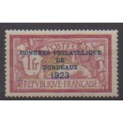 France - Poste - 1923 - Nb 182 - Mint hinged