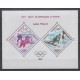 Timbres - jeux olympiques d'hiver - Monaco - Blocs et feuillets - 1980- No BS 12