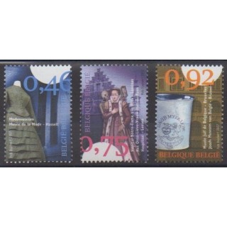 Buy this set of stamps of Belgium of the year 2007 (Nb 3645/3647).
