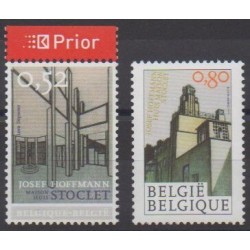 Belgique - 2007 - No 3613/3614 - Architecture