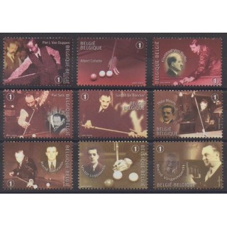 Buy this set of stamps of Belgium of the year 2007 (Nb 3708/3716).