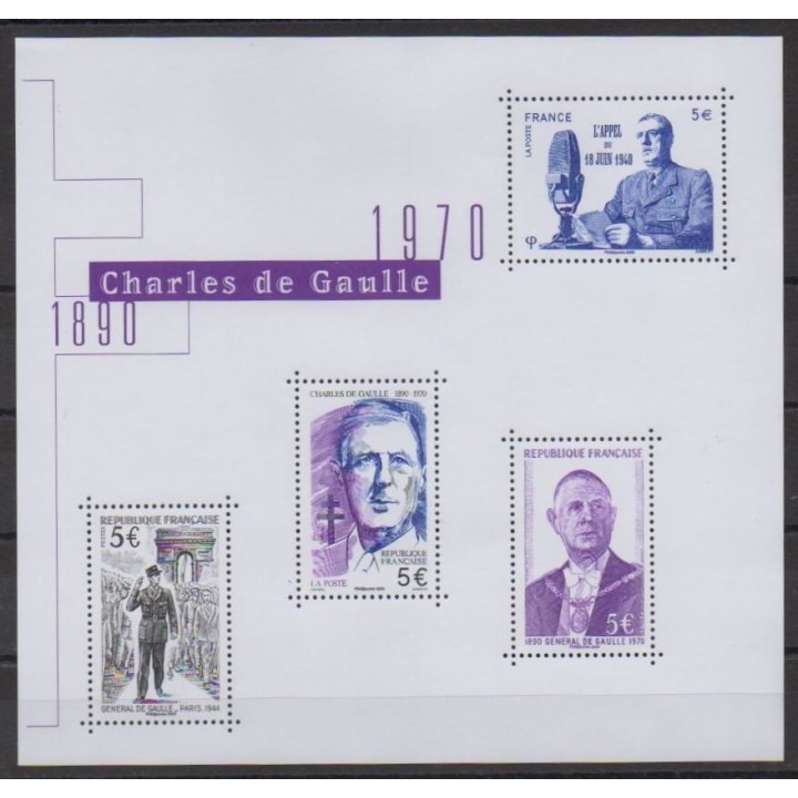 Acheter cette série de timbres de France de l'année 2020 (No 5446/5449).