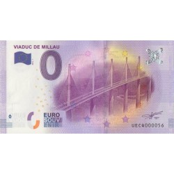 Euro banknote memory - 12 - Viaduc de Millau - 2016-1 - Nb 56