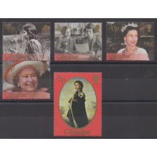 Acheter cette série de timbres de Gibraltar de l'année 2002 (No 998/1002).