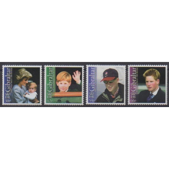 Buy this set of stamps of Gibraltar of the year 2002 (Nb 1019/1022).