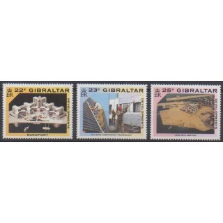Buy this set of stamps of Gibraltar of the year 1990 (Nb 619/621).