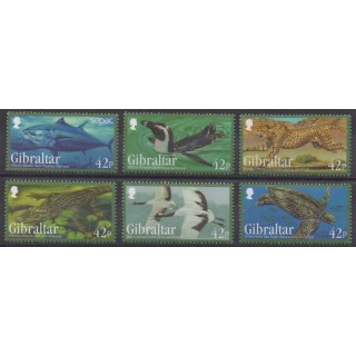 Acheter cette série de timbres de Gibraltar de l'année 2013 (No 1568/1573).