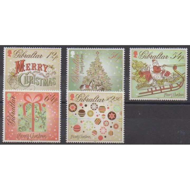 Acheter cette série de timbres de Gibraltar de l'année 2013 (No 1574/1578).