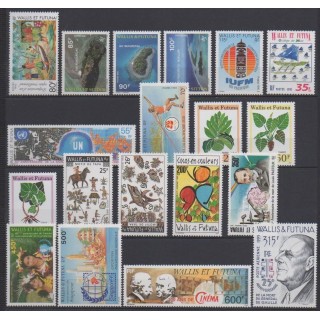 Acheter les timbres de Wallis et Futuna de l'année 1995 (No 472/484 - PA185/PA190).