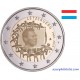 2 euro commémorative - Luxembourg - 2015 - 30ème anniversaire du drapeau européen - UNC