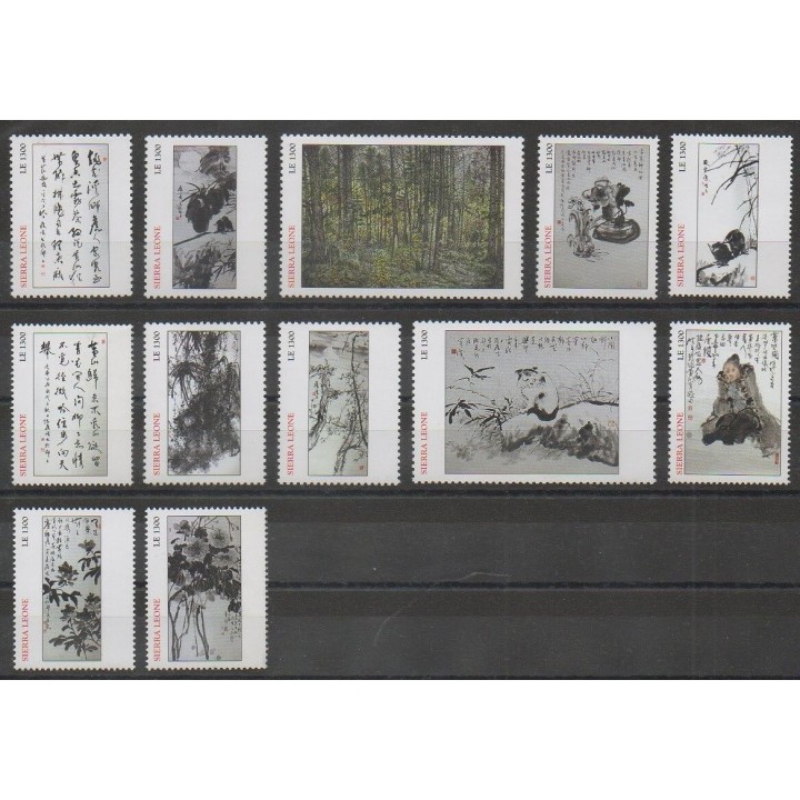 Buy this set of stamps of Sierra Leone of the year 2011 (Nb 4689/4700).