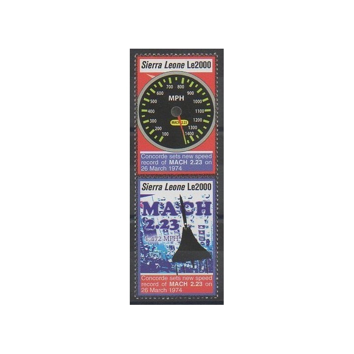 Acheter cette série de timbres de Sierra Leone de l'année 2007 (No 4180/4181).