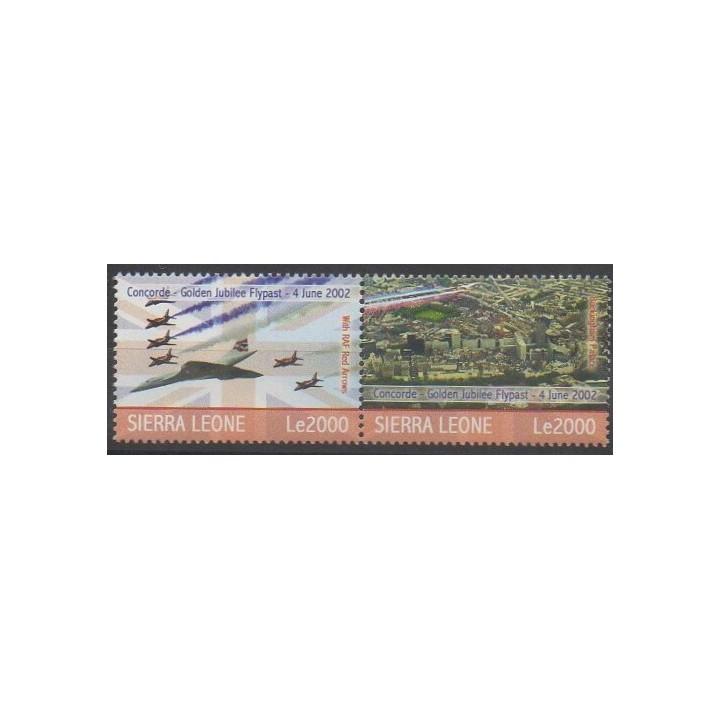 Buy this set of stamps of Sierra Leone of the year 2007 (Nb 4182/4183).