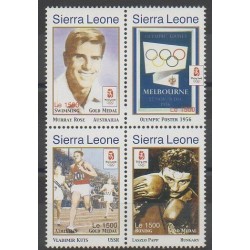 Sierra Leone - 2008 - No 4203/4206 - Jeux Olympiques d'été