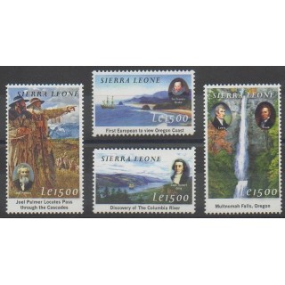 Acheter cette série de timbres de Sierra Leone de l'année 2008 (No 4277/4280).