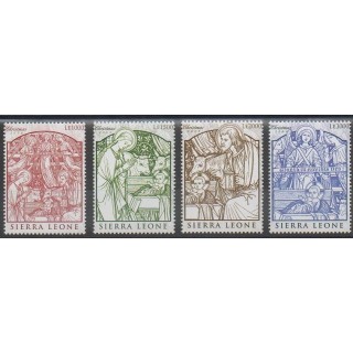 Buy this set of stamps of Sierra Leone of the year 2008 (Nb 4305/4308).