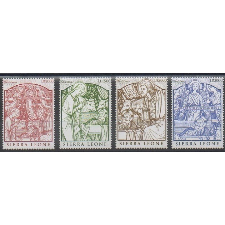 Acheter cette série de timbres de Sierra Leone de l'année 2008 (No 4305/4308).