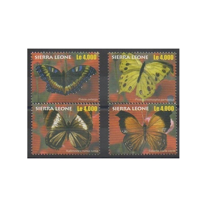 Buy this set of stamps of Sierra Leone of the year 2010 (Nb 4472/4475).