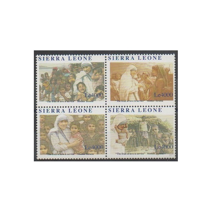 Acheter cette série de timbres de Sierra Leone de l'année 2010 (No 4480/4483).