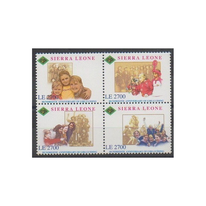 Buy this set of stamps of Sierra Leone of the year 2010 (Nb 4498/4501).