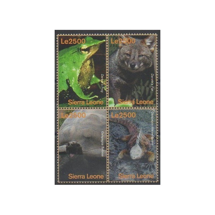 Buy this set of stamps of Sierra Leone of the year 2010 (Nb 4553A/4553D).