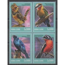 Sierra Leone - 2013 - No 4873/4876 - Oiseaux
