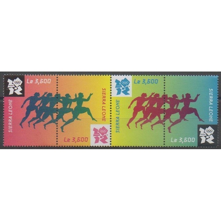 Acheter cette série de timbres de Sierra Leone de l'année 2012 (No 4730/4733).