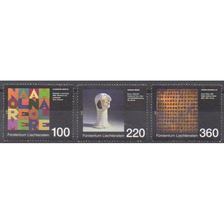 Acheter cette série de timbres du Liechtenstein  de l'année 2010 (No 1515/1517).