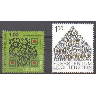 Acheter cette série de timbres du Liechtenstein  de l'année 2011 (No 1521/1522).
