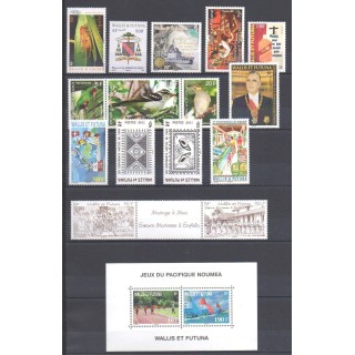 Buy the stamps and the souvenir sheet of Wallis et Futuna of the year 2011 (Nb 745/759 - BF26).