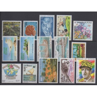 Buy the stamps of Wallis et Futuna of the year 1990 (Nb 393/404A - PA168/PA169).