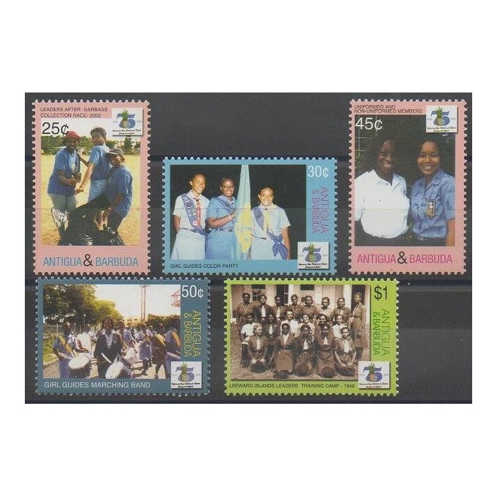 Buy this set of stamps of Antigua and Barbuda of the year 2006 (Nb 3717/3721).