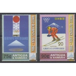 Antigua et Barbuda - 2006 - No 3733/3734 - Jeux olympiques d'hiver