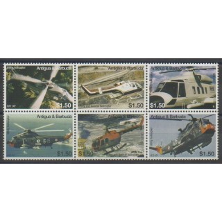 Acheter cette série de timbres d'Antigua et Barbuda de l'année 2007 (No 3853/3858).