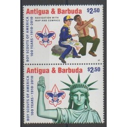 Antigua and Barbuda - 2010 - Nb 4089/4090 - Scouts