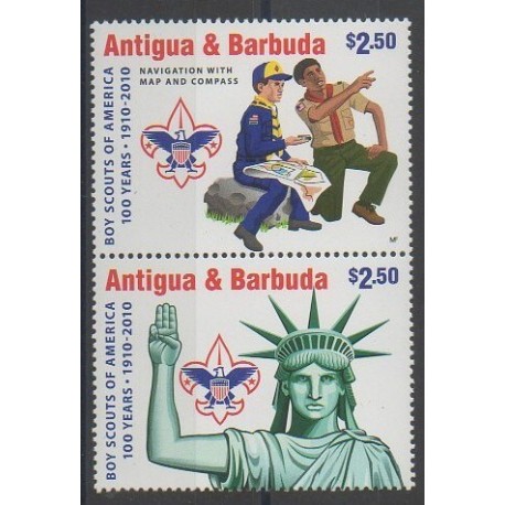 Antigua et Barbuda - 2010 - No 4089/4090 - Scoutisme