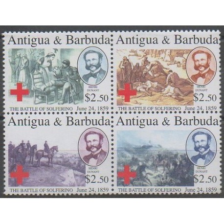Antigua et Barbuda - 2010 - No 4132S/4132V - Santé ou Croix-Rouge